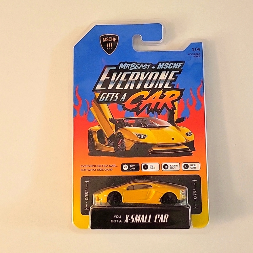 NIB MSCHF car art piece
